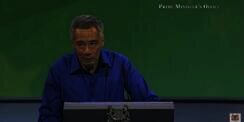 Detik-detik Perdana Menteri Singapura Ambruk Saat Pidato