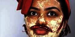 Nyata! Wanita Ini Pakai Masker Cabai di Wajah, Hasilnya....