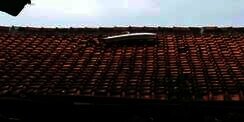 Pintu Pesawat Jatuh Timpa Rumah Warga Jagakarsa