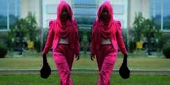 #HOTD: Raden Siska, Penghobi Busana Hijab Warna Senada