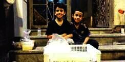 Dua Bocah Ini Menabung Demi Sediakan Makanan bagi Jemaah Haji