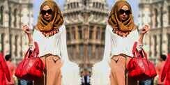 Pinterest: Tren! Gaya Hijab Edgy Andalan Hijaber