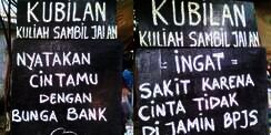 Bikin Ngakak! Petikan Kalimat Kocak Pangkalan Ojek Kubilan