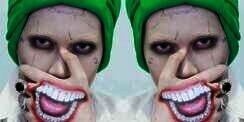 Allseebee: Tutorial Makeup Mirip 'Si Jahat' Joker