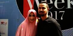 Penampilan Hijab Syar'i Annisa Trihapsari