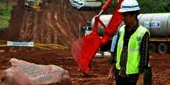 Istana Didemo, Jokowi Tinjau Proyek Kereta Bandara