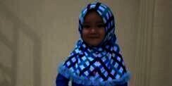 Pakai Hijab, Anak Ayu Ting Ting Bikin Gemas