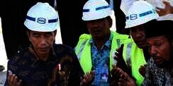 Doa Jokowi di Pidie 