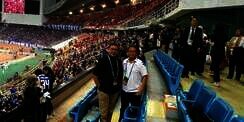 Menag dan Menkominfo Tonton Aksi Timnas Indonesia