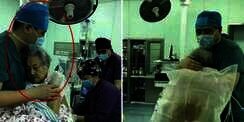 Merinding! Lihat Dokter Tenangkan Pasien Berusia 102 Tahun