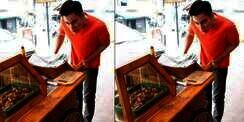 Baim Wong Jualan Tahu Gejrot, Netizen Gagal Fokus