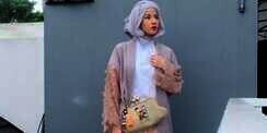 #HOTD: Warna Pastel Bikin Natasha Rizki Makin Feminin