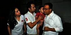 Bikin Gemas, Rafathar Cium Pipi Anies Baswedan
