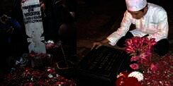 Hari Kelahiran Almarhum Olga, Keluarga Ziarah ke Makam
