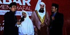 Allahu Akbar, Hafizah Tunanetra itu Jadi Tamu Allah