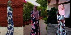 Selebgram Korea Kreasikan Abaya Menjadi Lebih Playful
