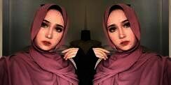Asyalliee Ahmad: Berkarakter dengan Nuansa 'Make up' Cokelat