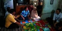 Doa Ahok Usai Melayat ke Keluarga Nenek Hindun