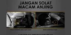 Saat Bersujud, Jangan Meniru Anjing