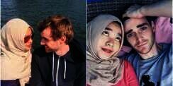 Kisah Cinta Bule Tampan dengan Muslimah Buat Kagum Netizen