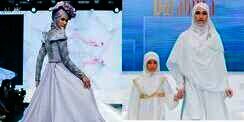 Unjuk Busana Desainer Indonesia di Panggung Hijab Malaysia