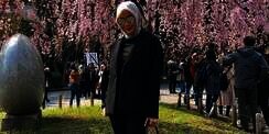 #HOTD: Gaya Nyentrik Dian Safira di Negeri Sakura