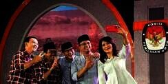 Paslon Terbanyak `Dicolek` Pas Kampanye Pilkada DKI Putaran II