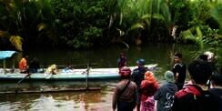 Tragis, Suami Dimakan Buaya di Depan Istri