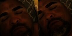 Dijamin Ngakak, Keusilan Anak Dandani Ayah yang Sedang Tidur