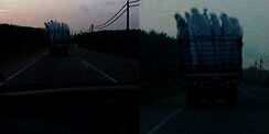 Warganet Heboh, Ada Rombongan Pocong Naik Truk