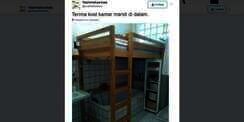 Netizen Heboh Lihat Foto Kamar Kos Ini, Apa yang Janggal?