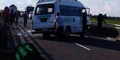 Merinding! Keranda Jenazah Terpental dari Mobil Ambulans