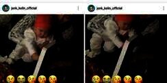 Momen Haru Bayi Ririn Ekawati Terus Mengusap Nisan Ayahnya