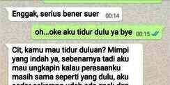 Pria Ini Chatting Mantan Usai Reunian, Ending-nya Bikin Syok