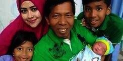 Selamat! Istri Kedua Kiwil Melahirkan Anak Laki-laki