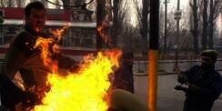 Begini Rasanya Saat Tubuh Terbakar Hidup-hidup