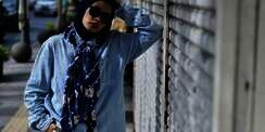 Prilia Nur Afrida: Tampil Trendi Tanpa Hijab Motif