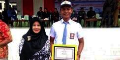 Andres, Anggota Paskibraka Berprestasi Meski Tak Berkecukupan