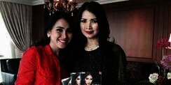 Foto Bareng Istri Hari Tanoe, Celana Ayu Ting Ting Disorot