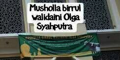 Alhamdulillah, Wasiat Olga Bangun Mushola Akhirnya Terwujud