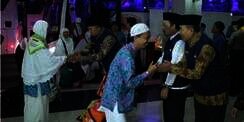 Jemaah Haji Jakarta Kloter Pertama Tiba di Tanah Air