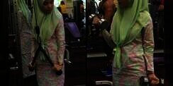 Hijaber Syar`i Ini Rajin Fitnes, Ternyata...