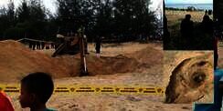 Misteri Bau Busuk di Pesisir Pantai, Saat Digali Isinya...