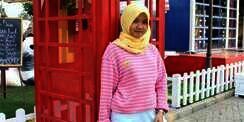 Outfit Santai Yullya Furnama Nurlaillah di Akhir Pekan