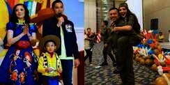 Dress Code Unik 4 Keluarga Selebriti di Pesta Ultah Anak