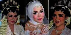 5 Seleb dengan Riasan Nikah Bikin Pangling, Mau Coba?
