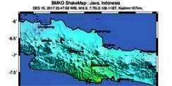 Gempa 6,9 SR Guncang Selatan Jawa, 2 Meninggal