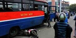Driver Ojek Online Tewas Diseruduk Metro Mini Ugal-ugalan
