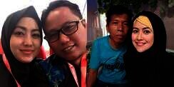 Beruntung, 5 Komedian Indonesia Ini Memiliki Istri Cantik