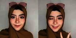Shafira Eden: Makin Segar dengan Riasan Merona di Bawah Mata